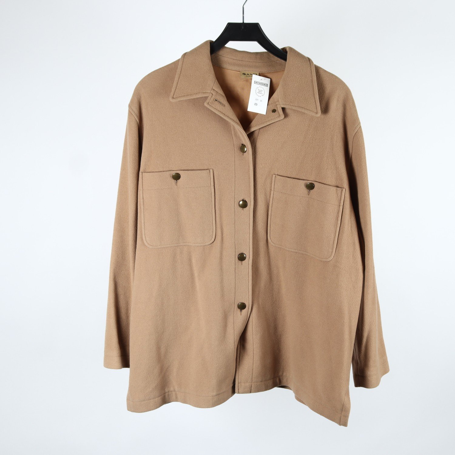 Overshirt, Sand, brun, stl. XL