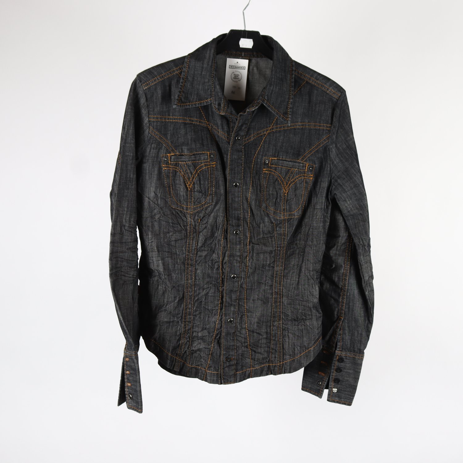 Jeansskjorta, Levis, blå, stl. M