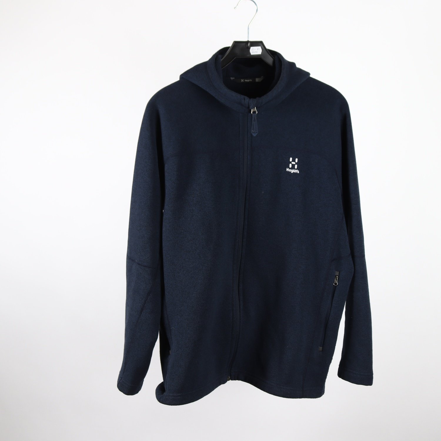 Fleece zip hoodie, Haglöfs, stl. XL