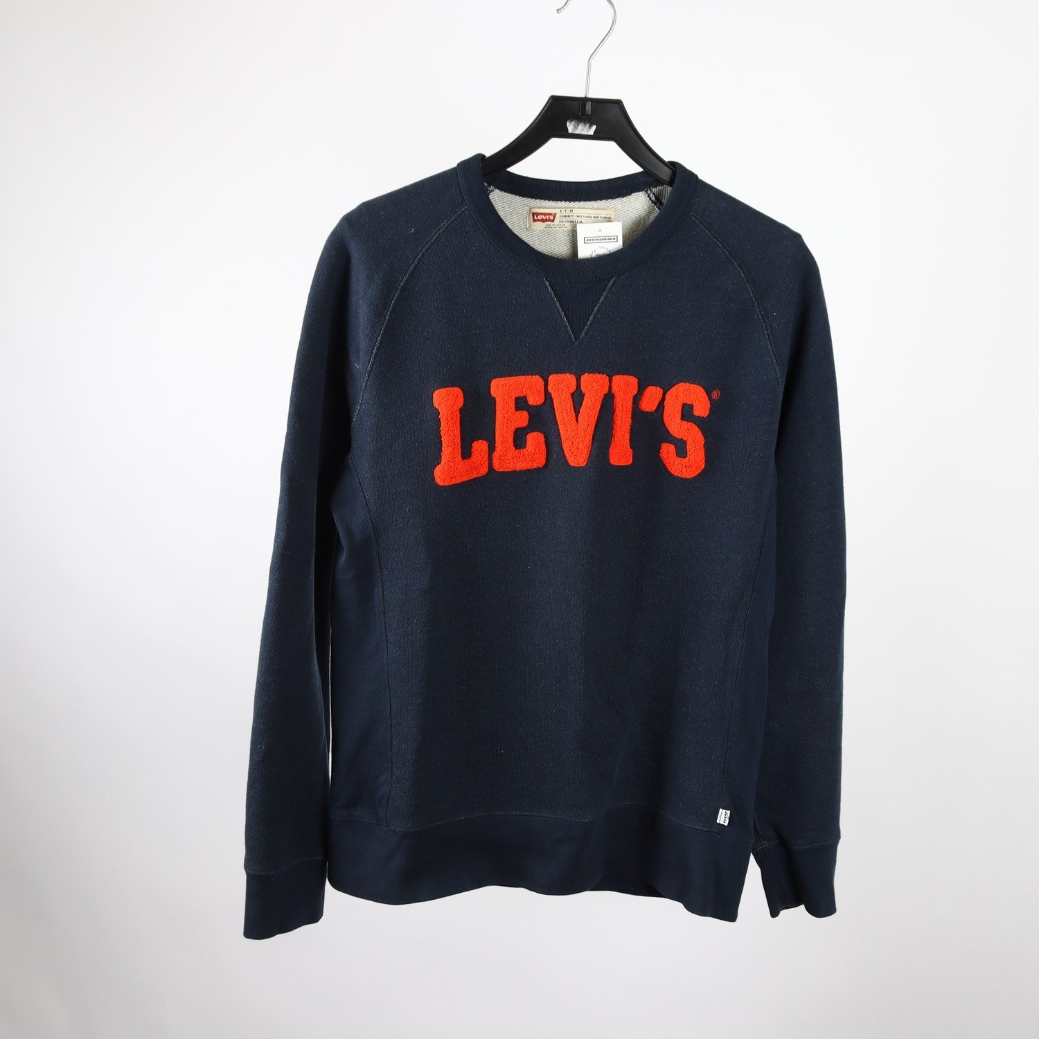 Tröja, Levis, blå, röd, stl. S