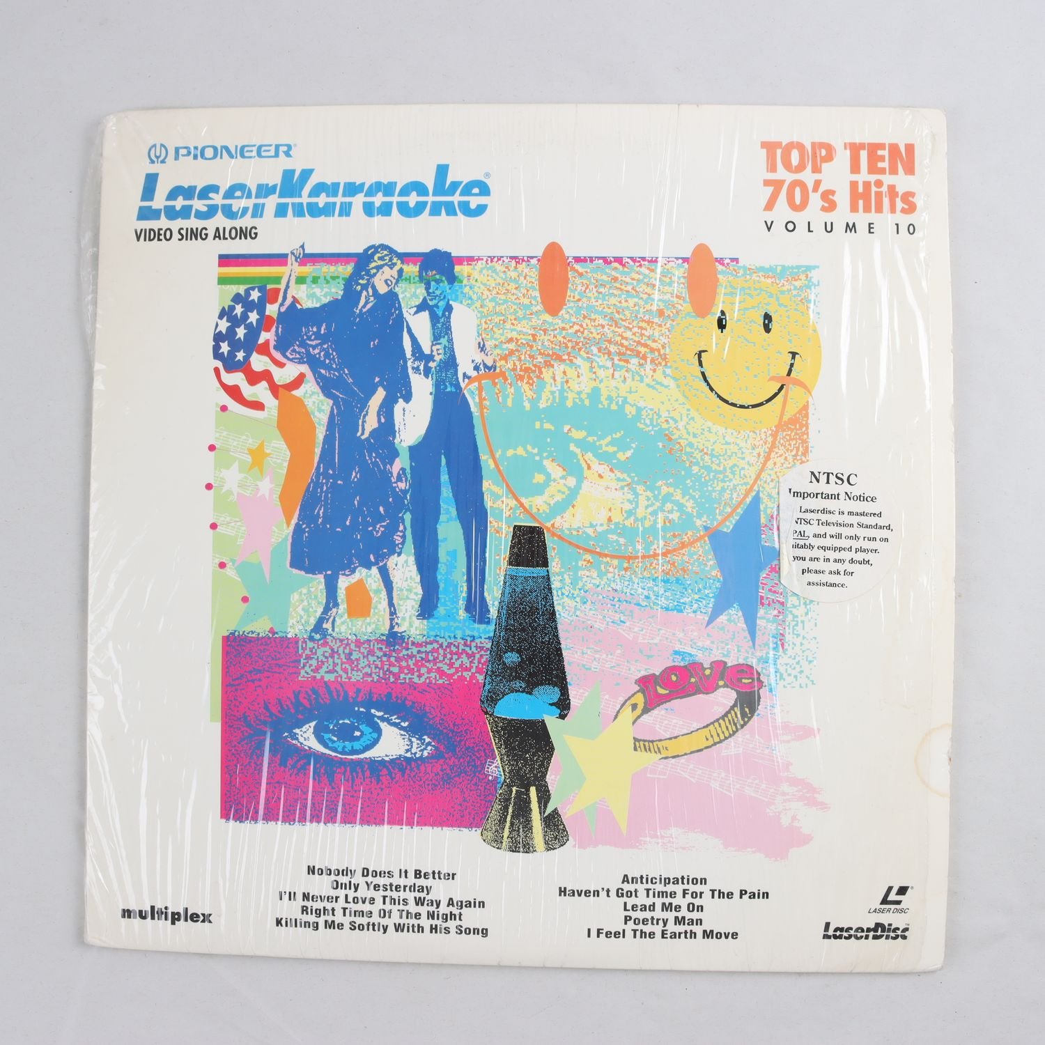 Laser Disc Pioneer LaserKaraoke 4 titlar