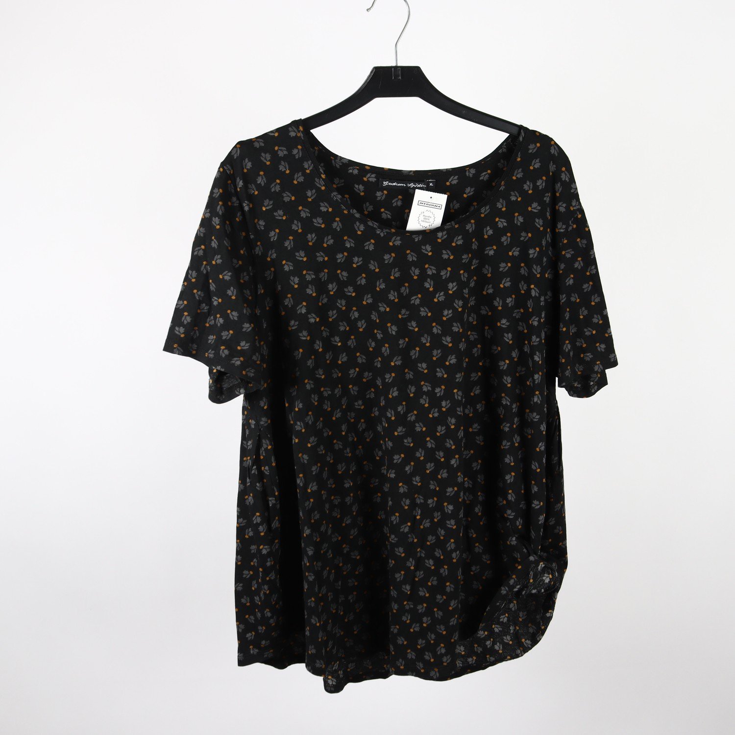 Tröja, Gudrun Sjödén, grå, svart, stl. XL