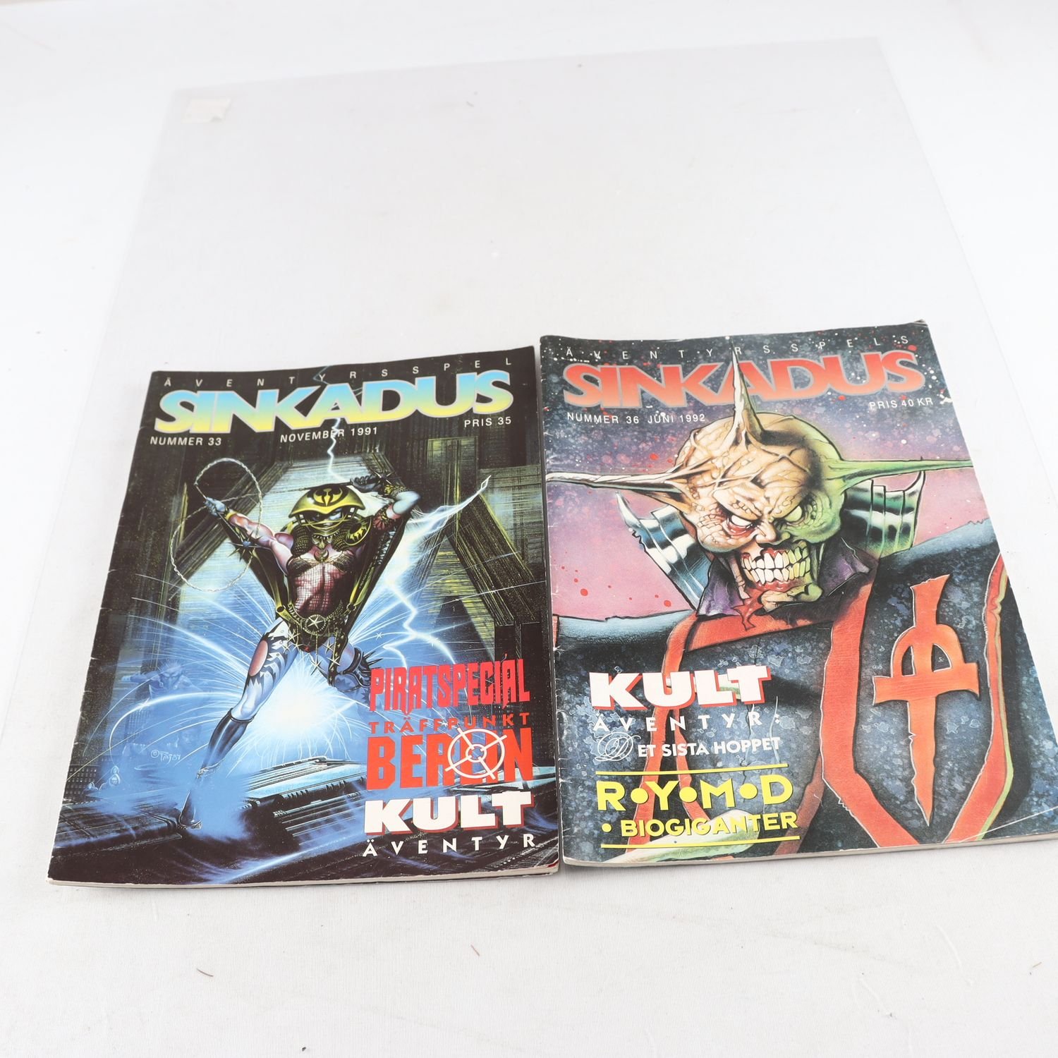 Tidningar, Sinkadus, Äventyrspel 2 st