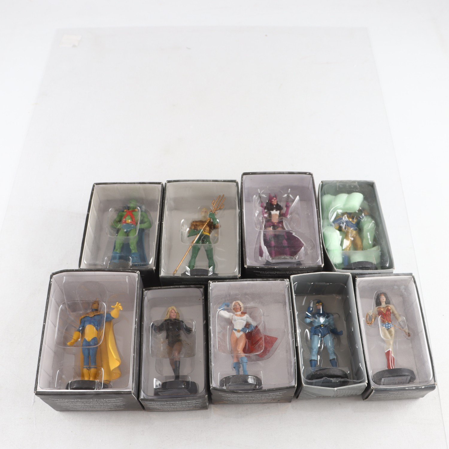 Samlarfigurer, DC comics, 9 st