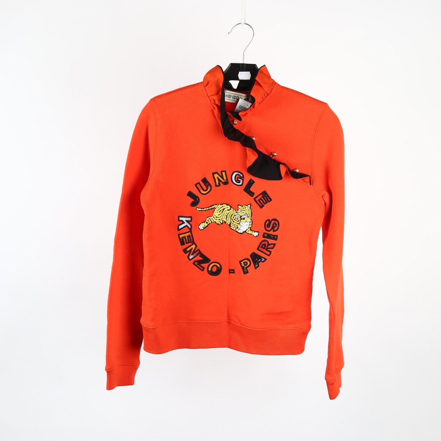 Tröja, Kenzo Jungle x H&M, orange, stl. XS