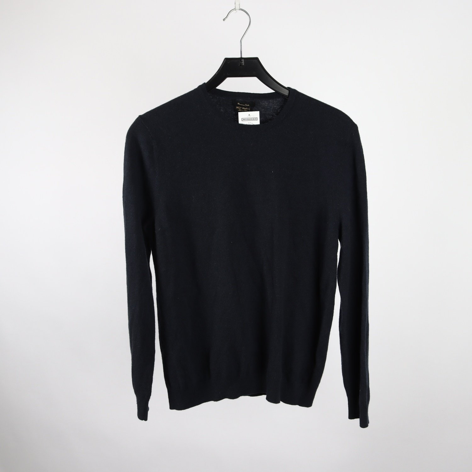 Tröja, Massimo Dutti, blå, ull, cashmere, stl. L