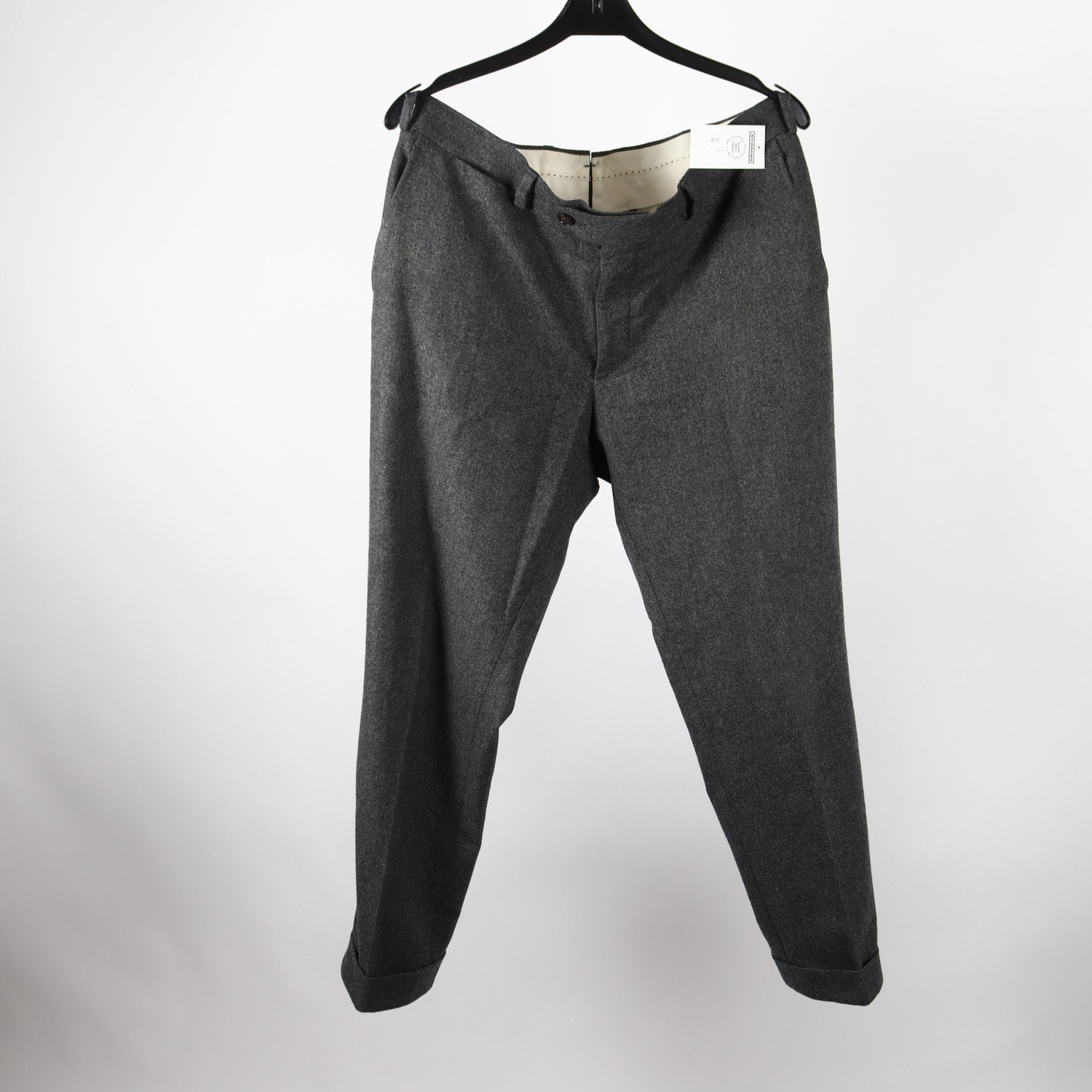 Byxor, Suitsupply, grå, ull, stl. 50
