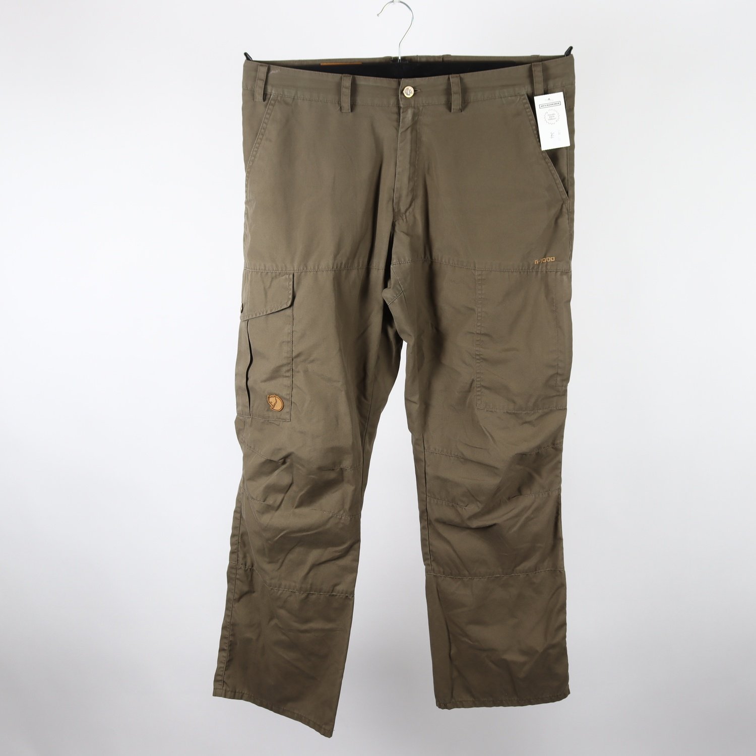 Friluftsbyxor, Fjällräven, G-1000, grön, stl. 50