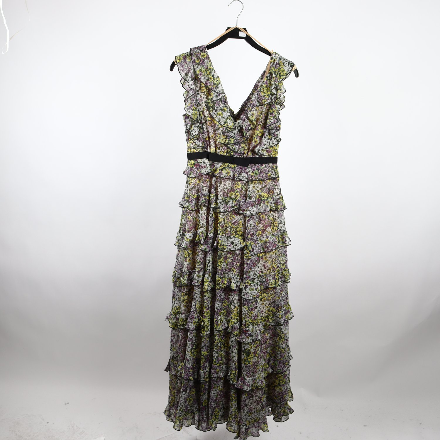 Klänning, Giambattista Valli x H&M, blommig, stl. 38