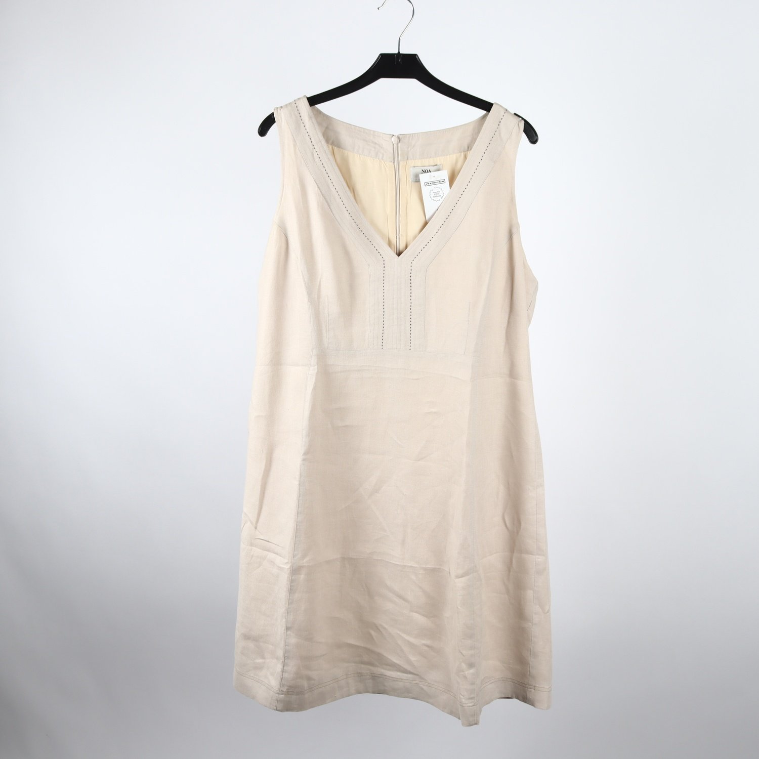 Klänning, Noa Noa, beige, lin, stl. L