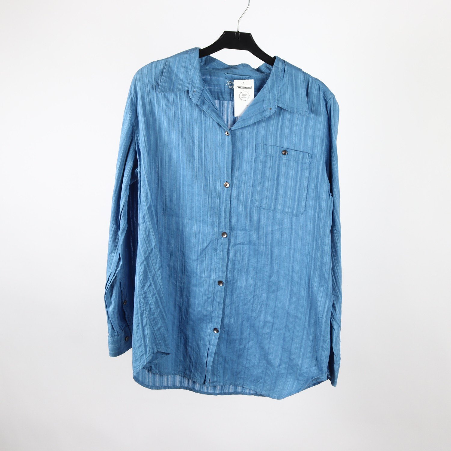 Blus, Gudrun Sjödèn, blå, stl. L