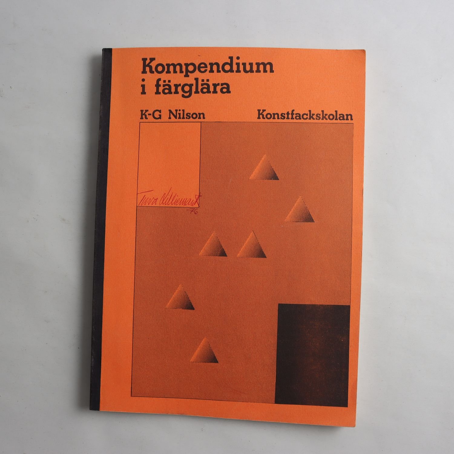 K-G Nilson, Kompendium i färglära