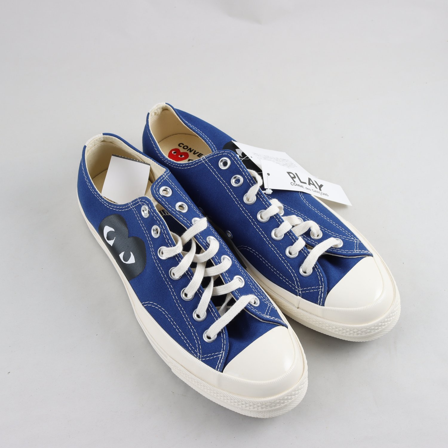 Sneakers, Converse x Play Comme des Garcons, blå, stl. 44