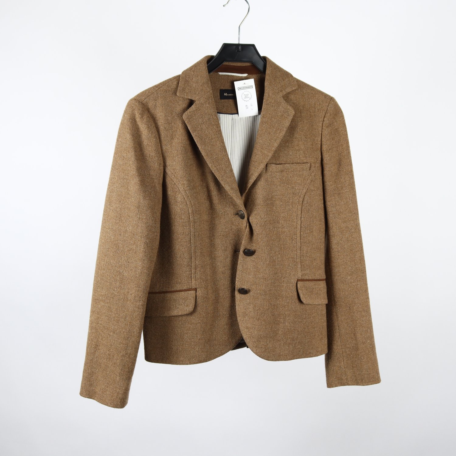 Kavaj, Massimo Dutti, brun, stl. 42