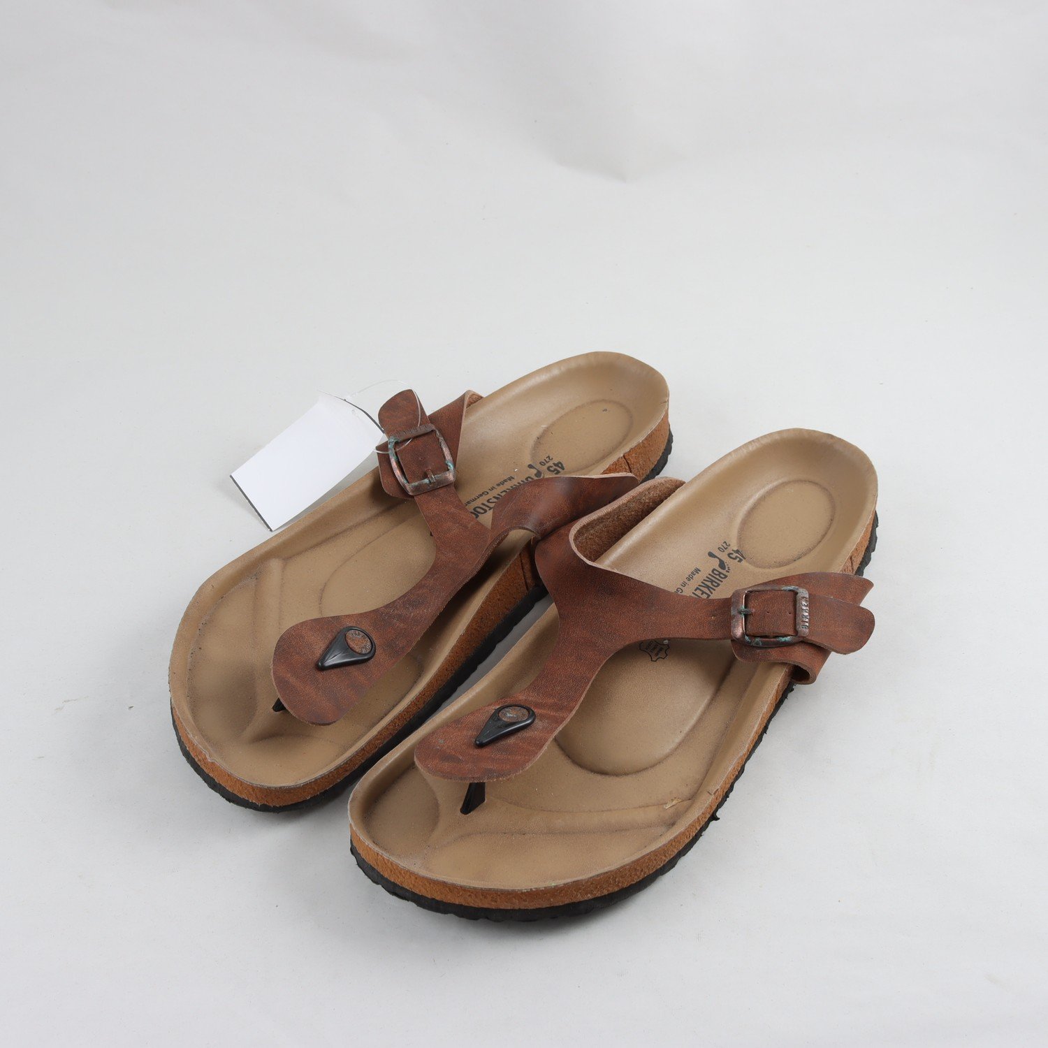 Sandaler. Birkenstock, brun, stl. 45