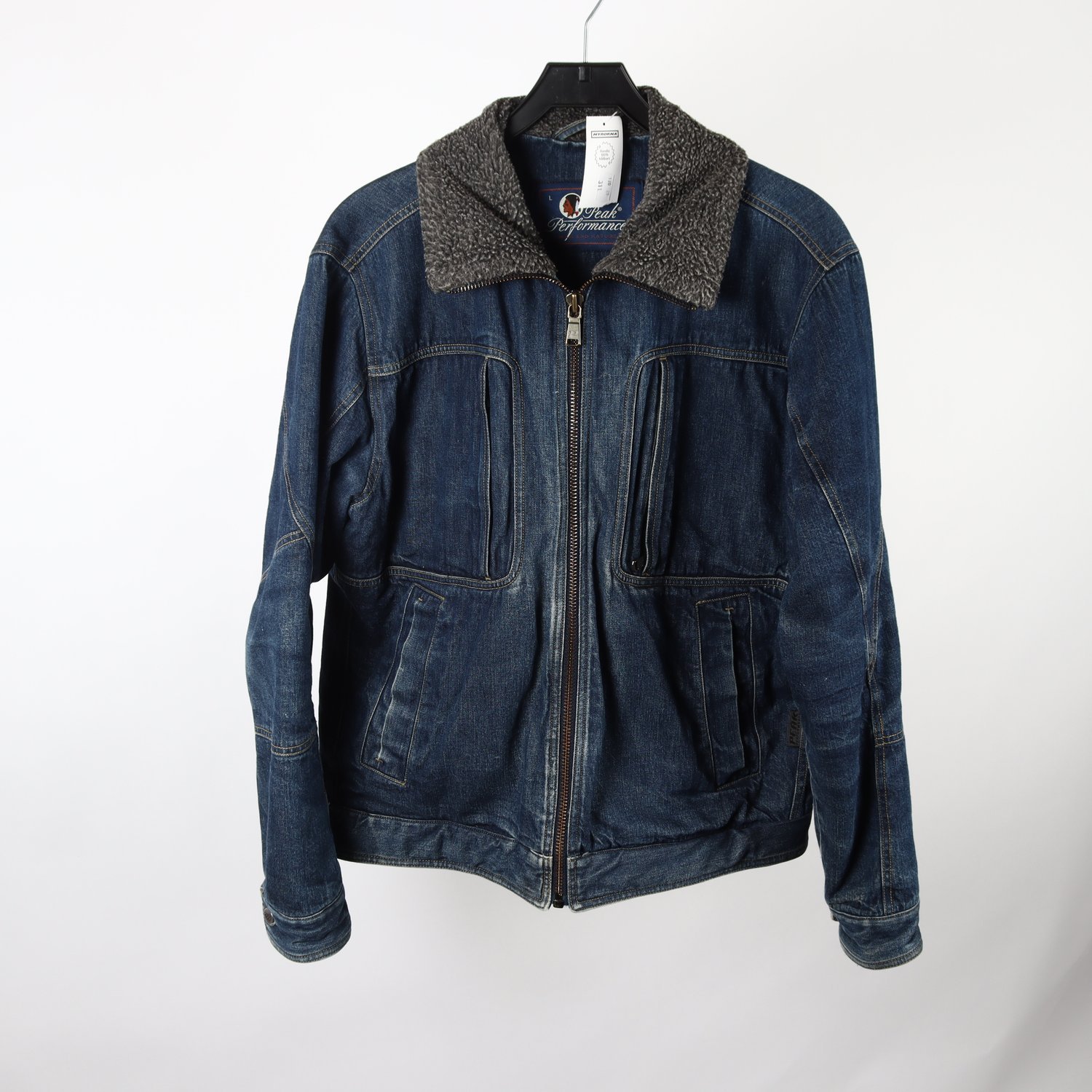 Jeansjacka, Peak Performance, blå, stl. L