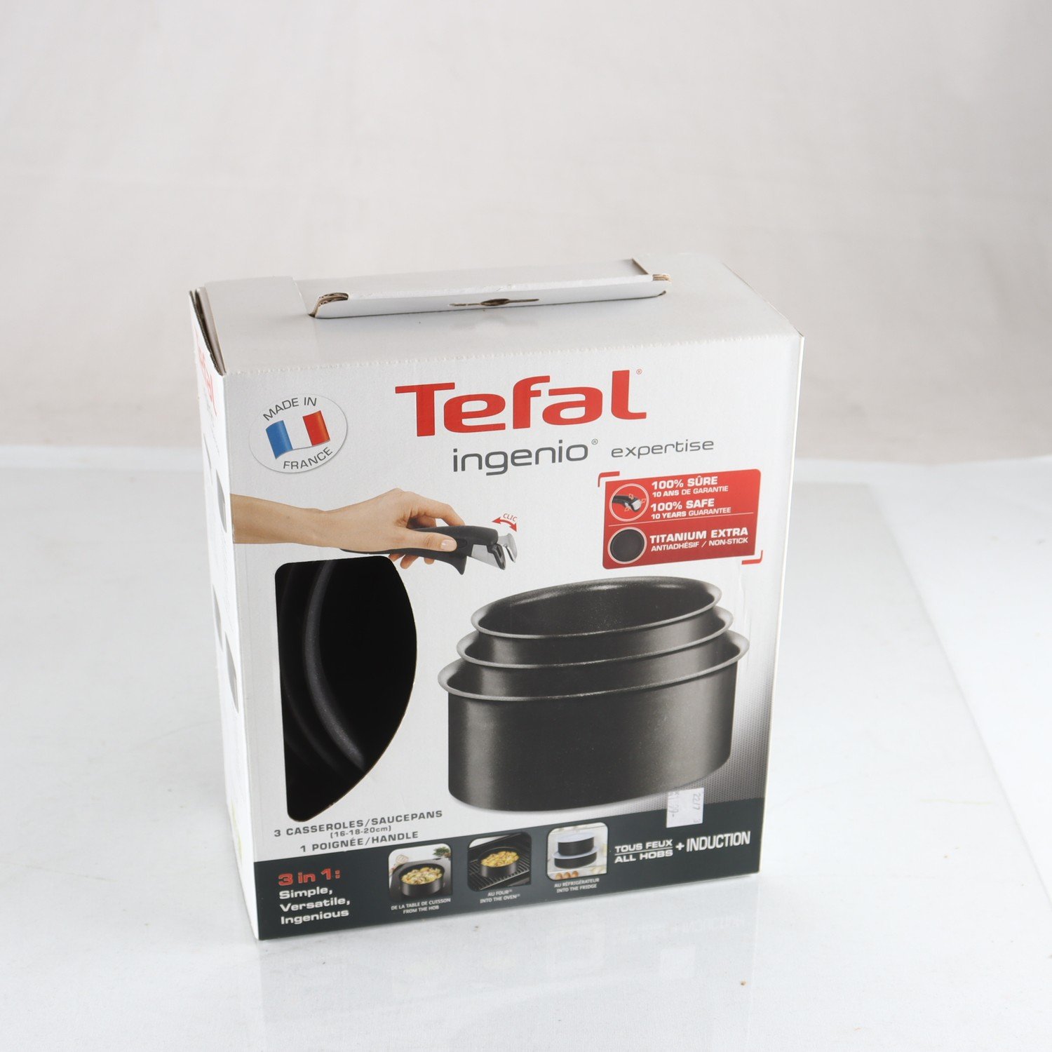 Kastruller, Tefal ingenio. Samfraktas ej.