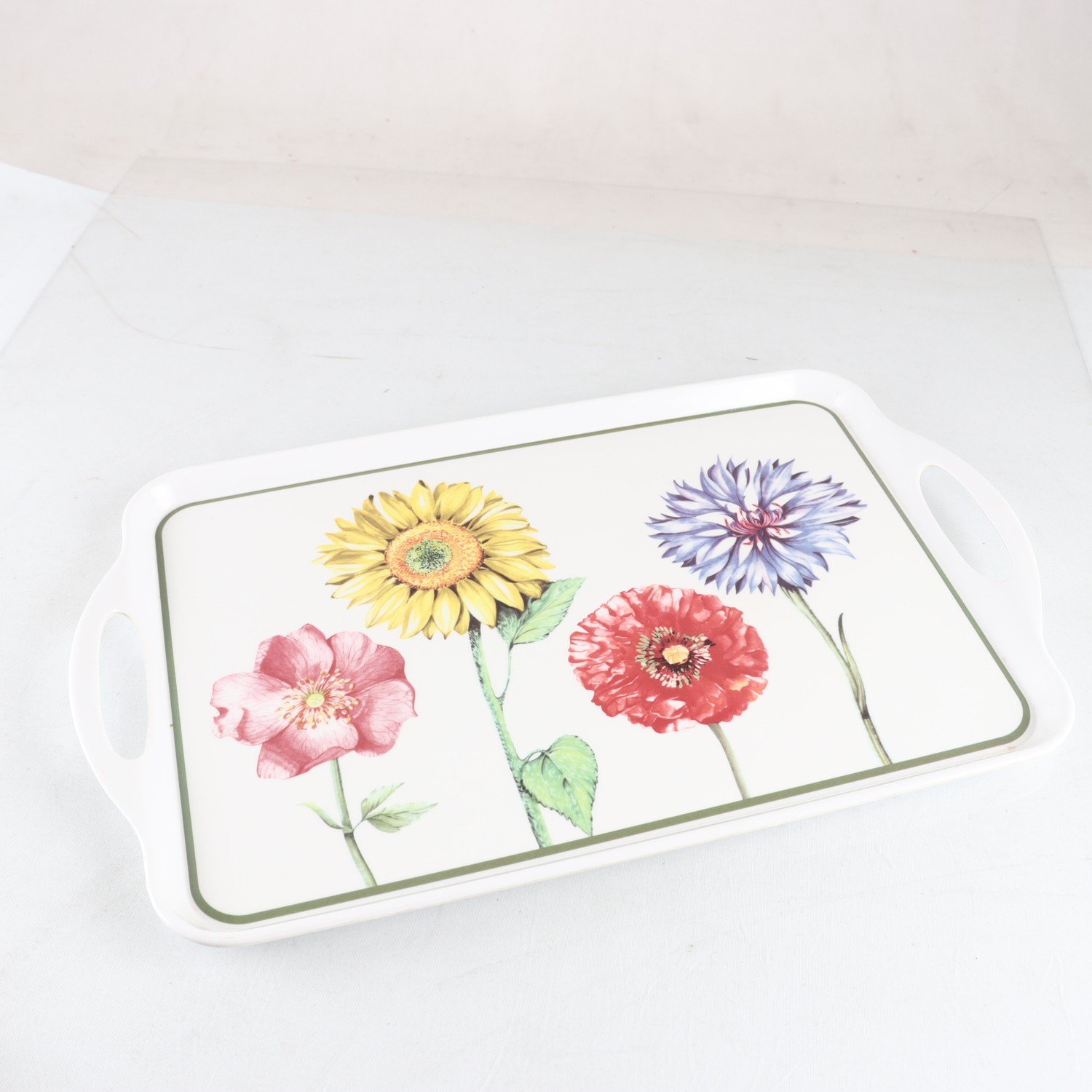 Bricka, Villeroy & Boch, ”Flora”, Melamin. Samfraktas ej.