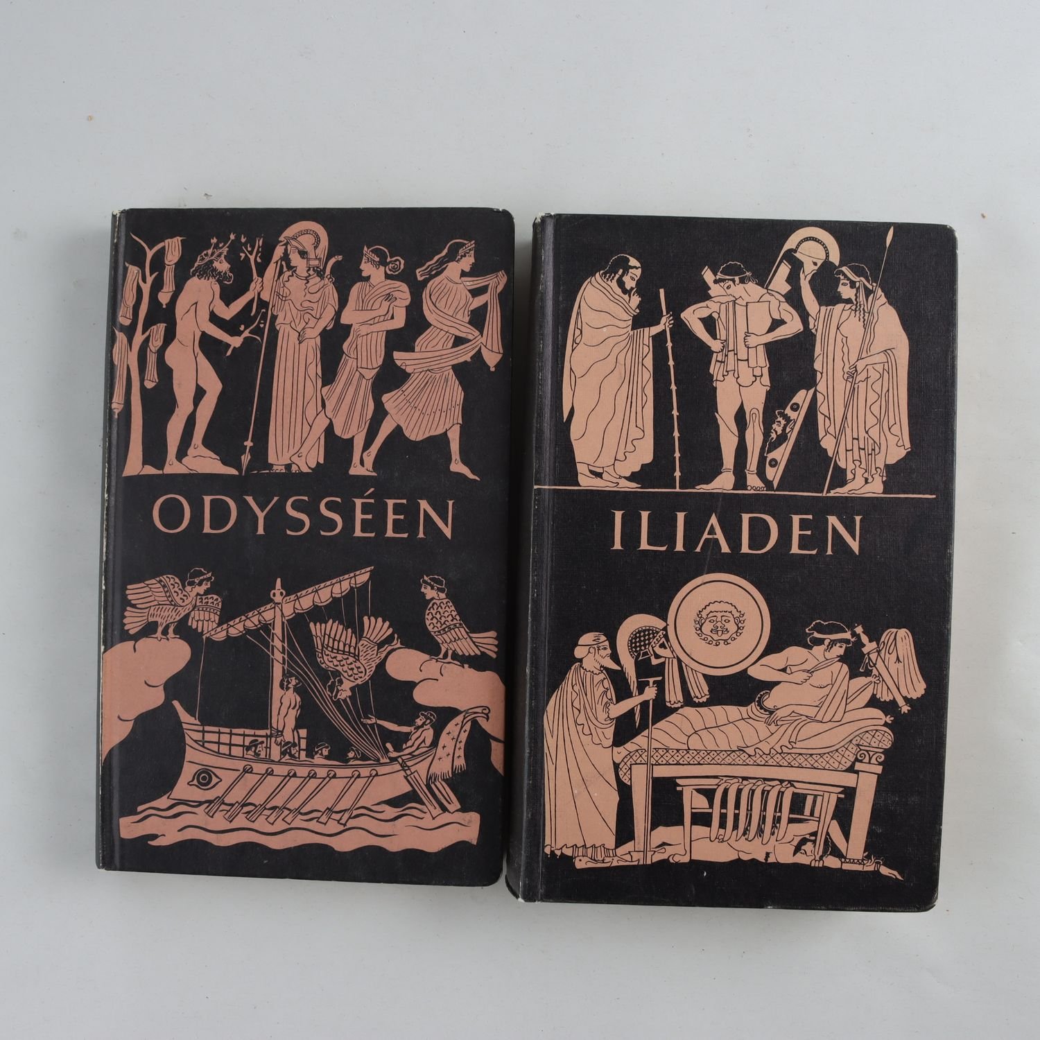 Homeros, Iliaden & Odysséen, 2 vol.