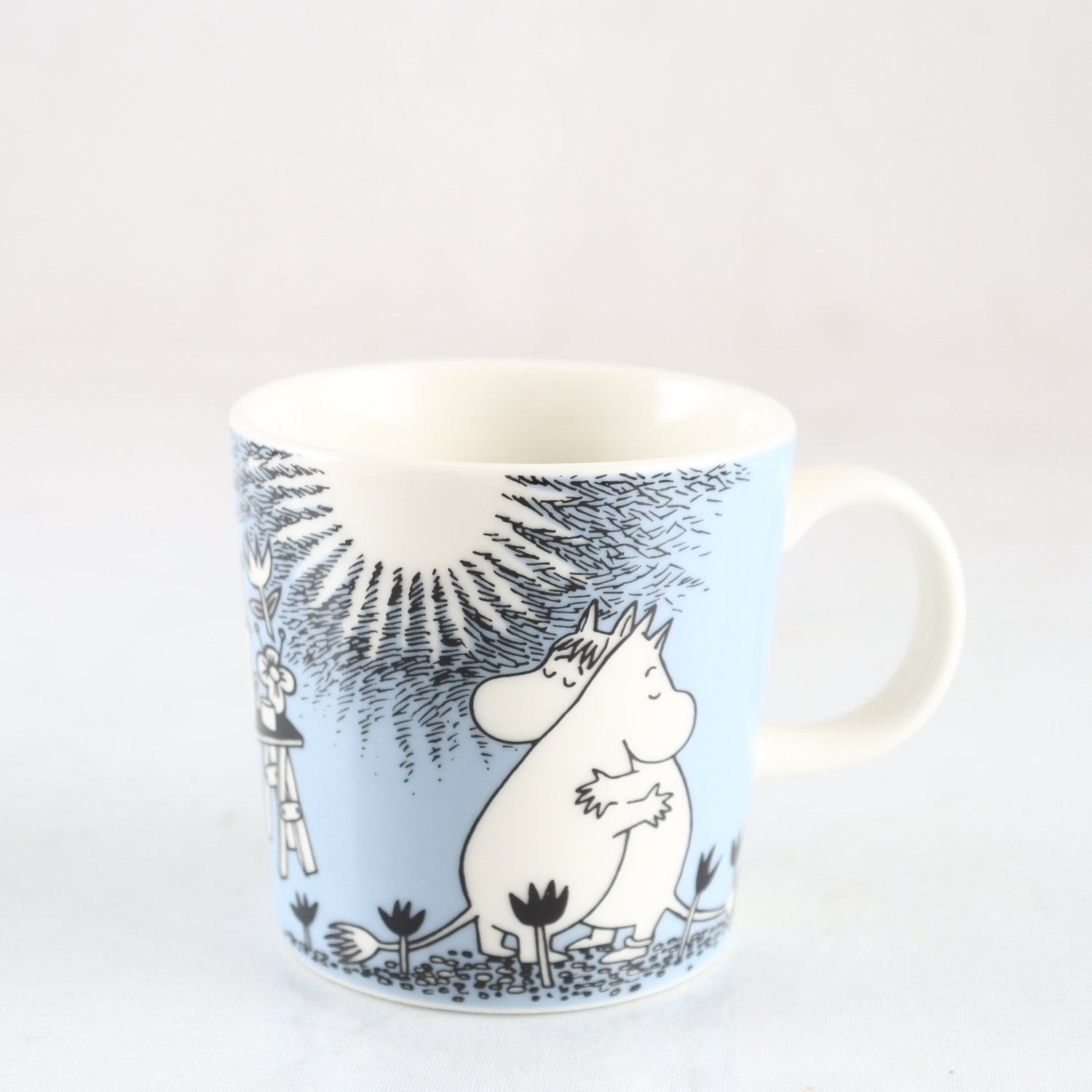 Mugg, Arabia, Muminmugg, ”Love Blue”, blå