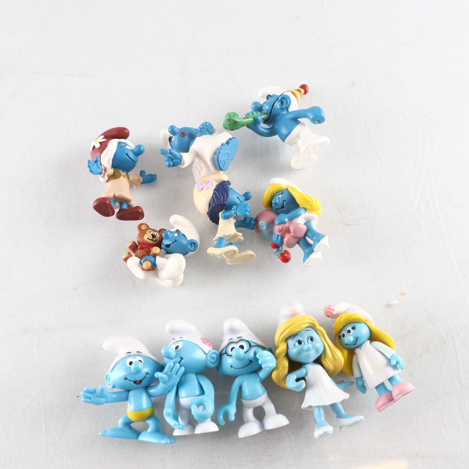 Leksaker, Samlarfigurer, Smurfar, Schleich, Peyo, mfl, 11st