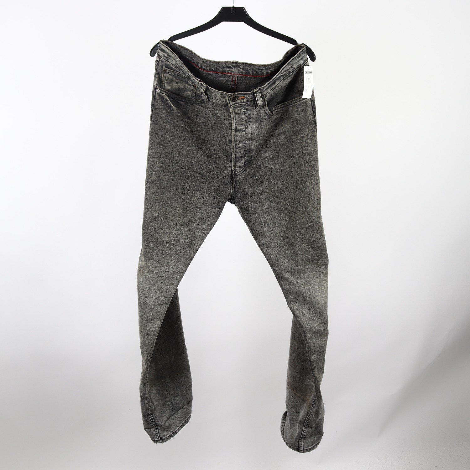 Jeans, Levis 501, gråsvart, stl. W32 L32