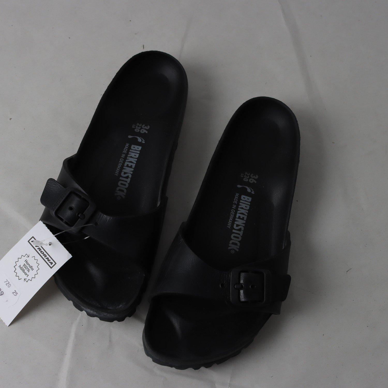 Sandaler, Birkenstock, svart, stl. 36
