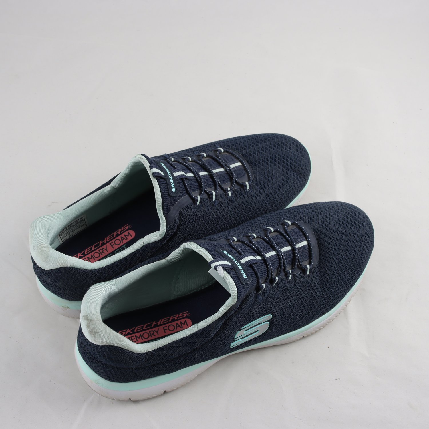 Sneakers, Skechers, blå, stl. 41