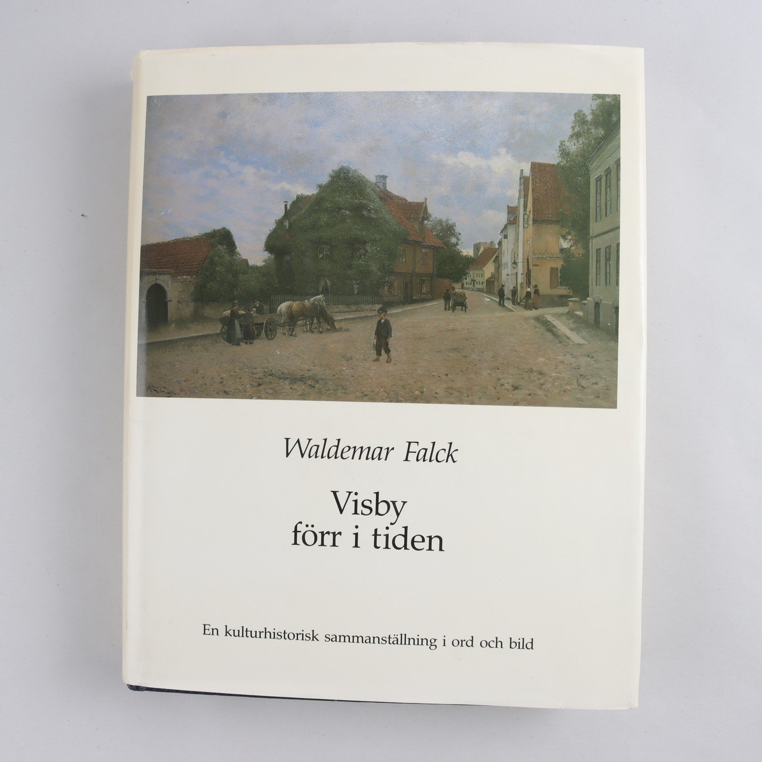 Waldemar Falck, Visby förr i tiden
