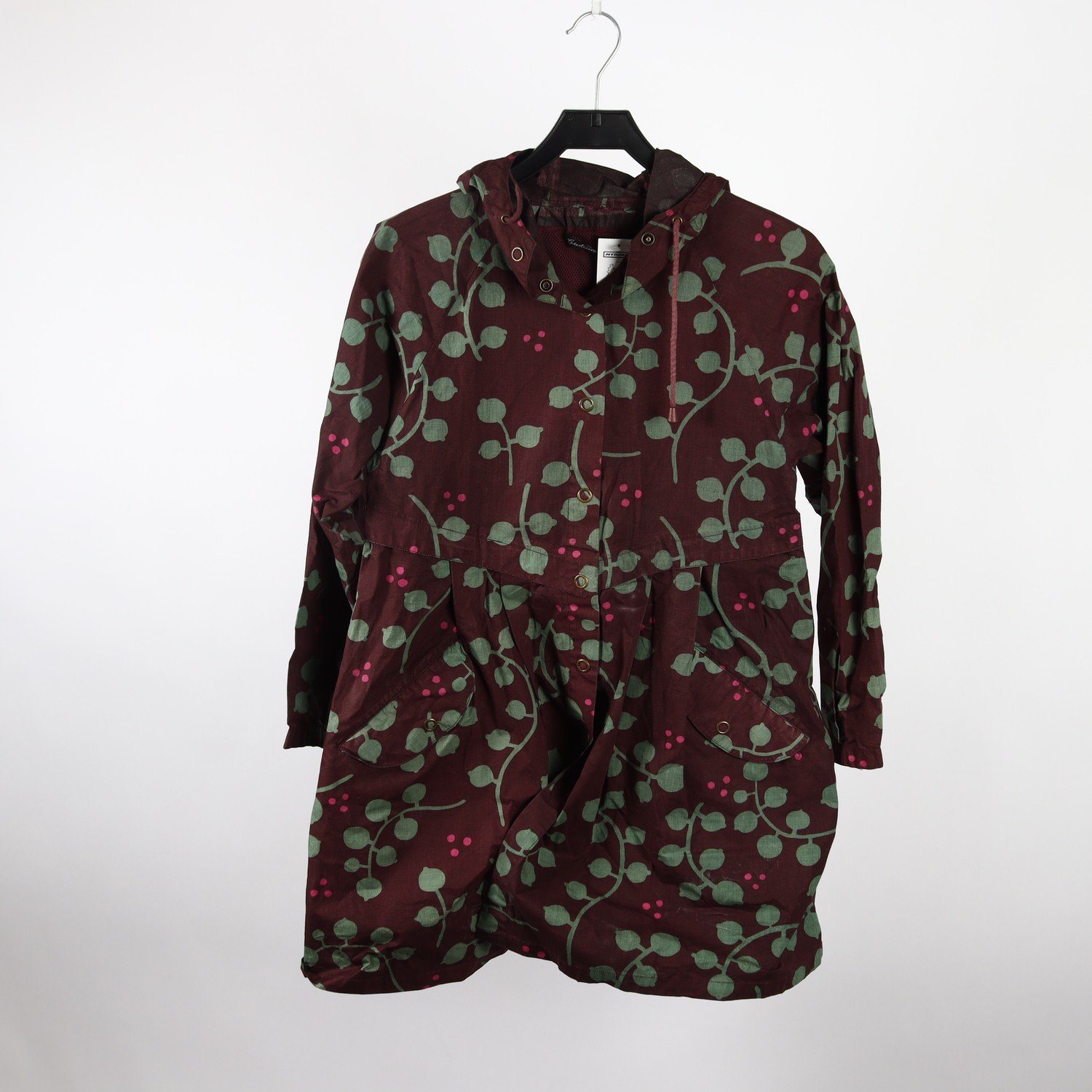 Kappa, Gudrun Sjödèn, vinröd, mönstrad, stl. XS