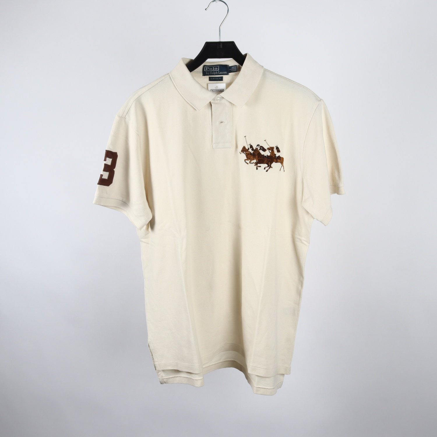 Pikètröja, Polo Ralph Lauren, offwhite, stl. L