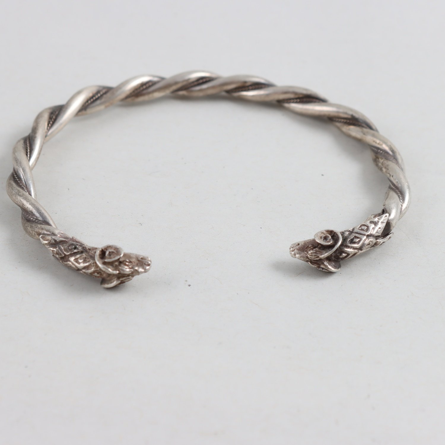 Armring, Silver, Vikt: 19,1g