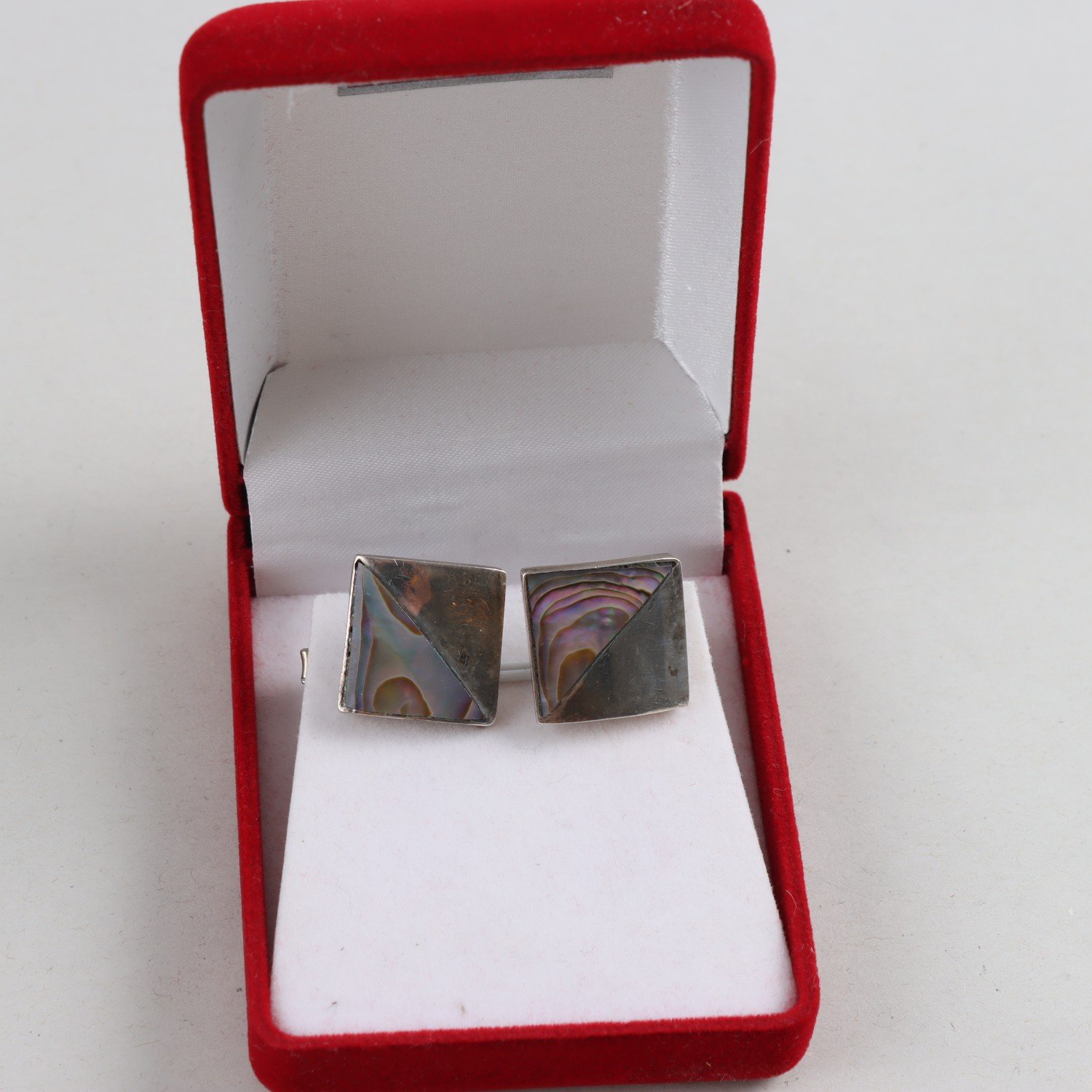 Manschettknappar, Silver, Brv: 10,3g