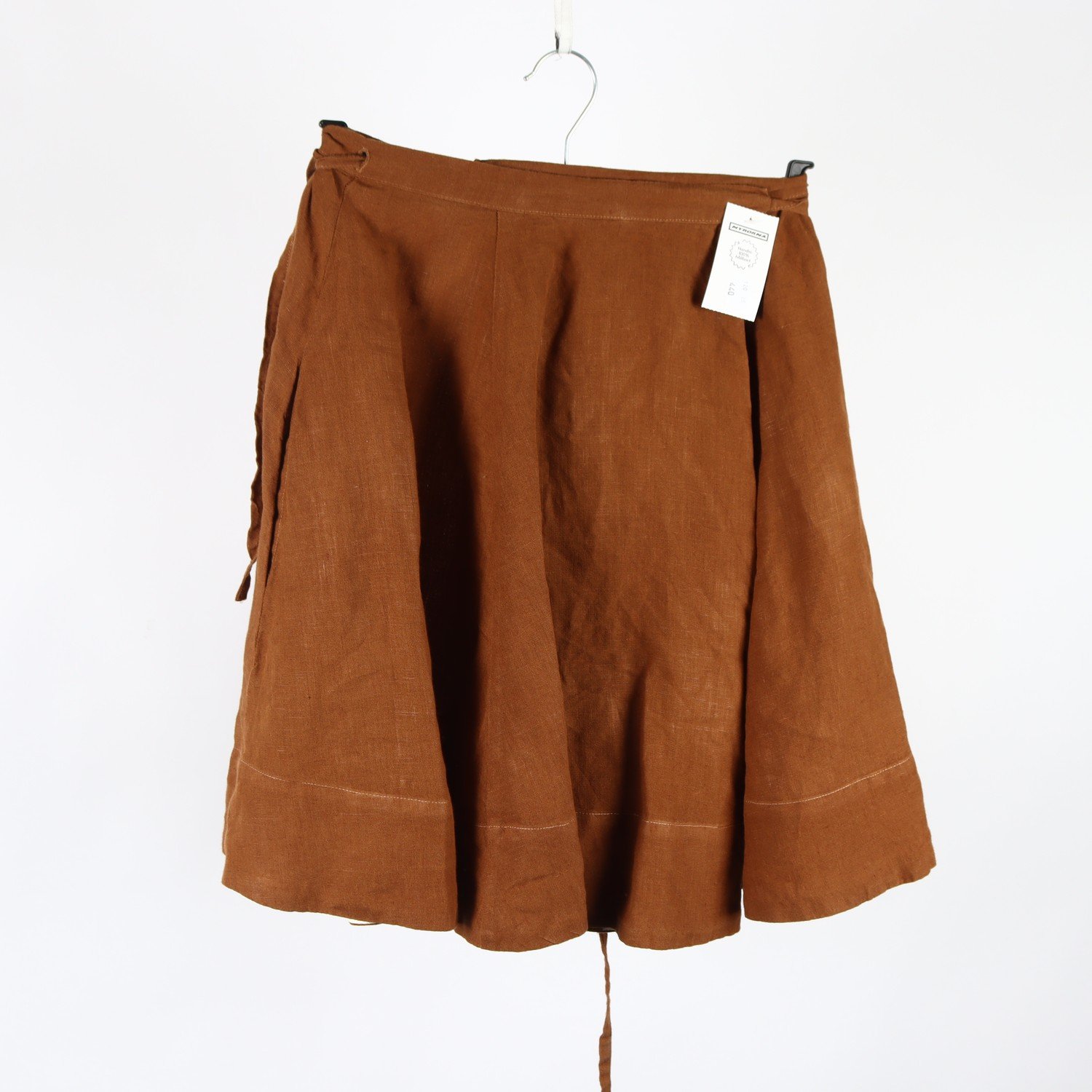 Kjol, Son de Flore, brun, lin, stl. XXS/XS