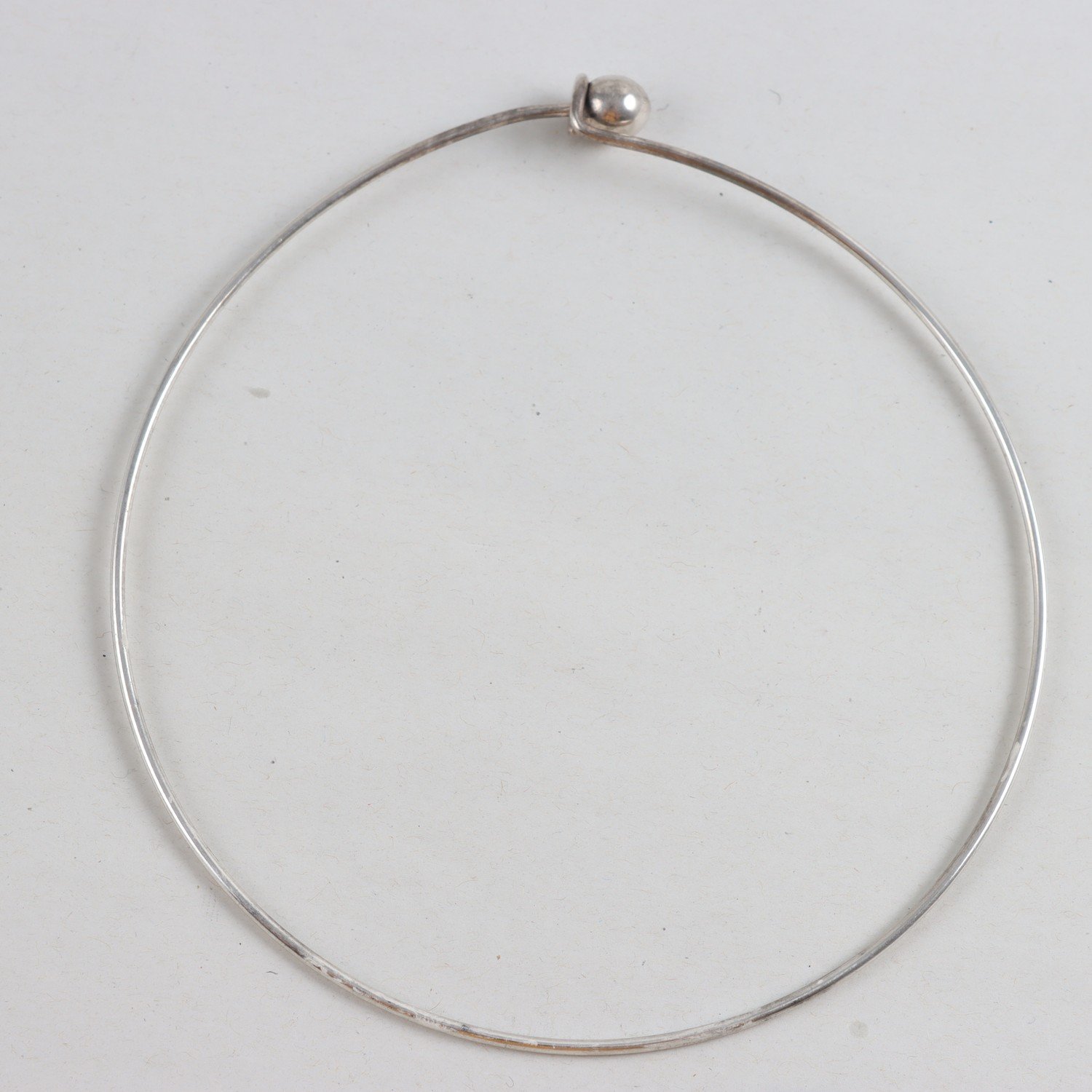 Halsring, Silver, Vikt: 17g