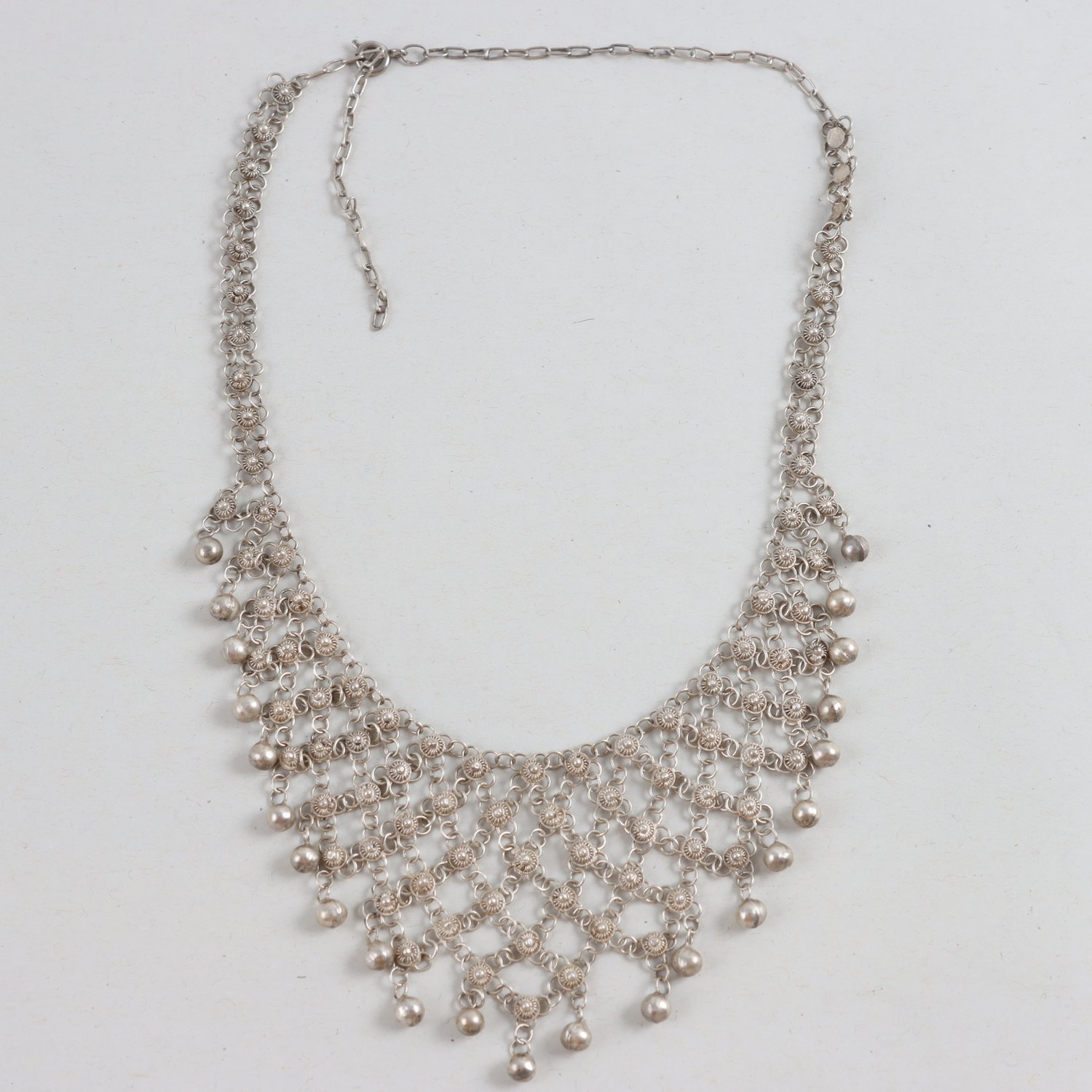 Franshalsband, Silver, Vikt: 24,4g