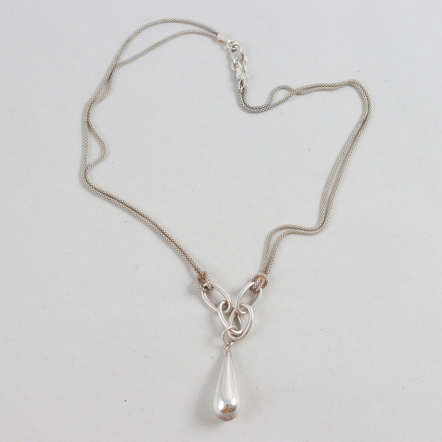 Halsband & Hänge, Silver, Vikt: 14g