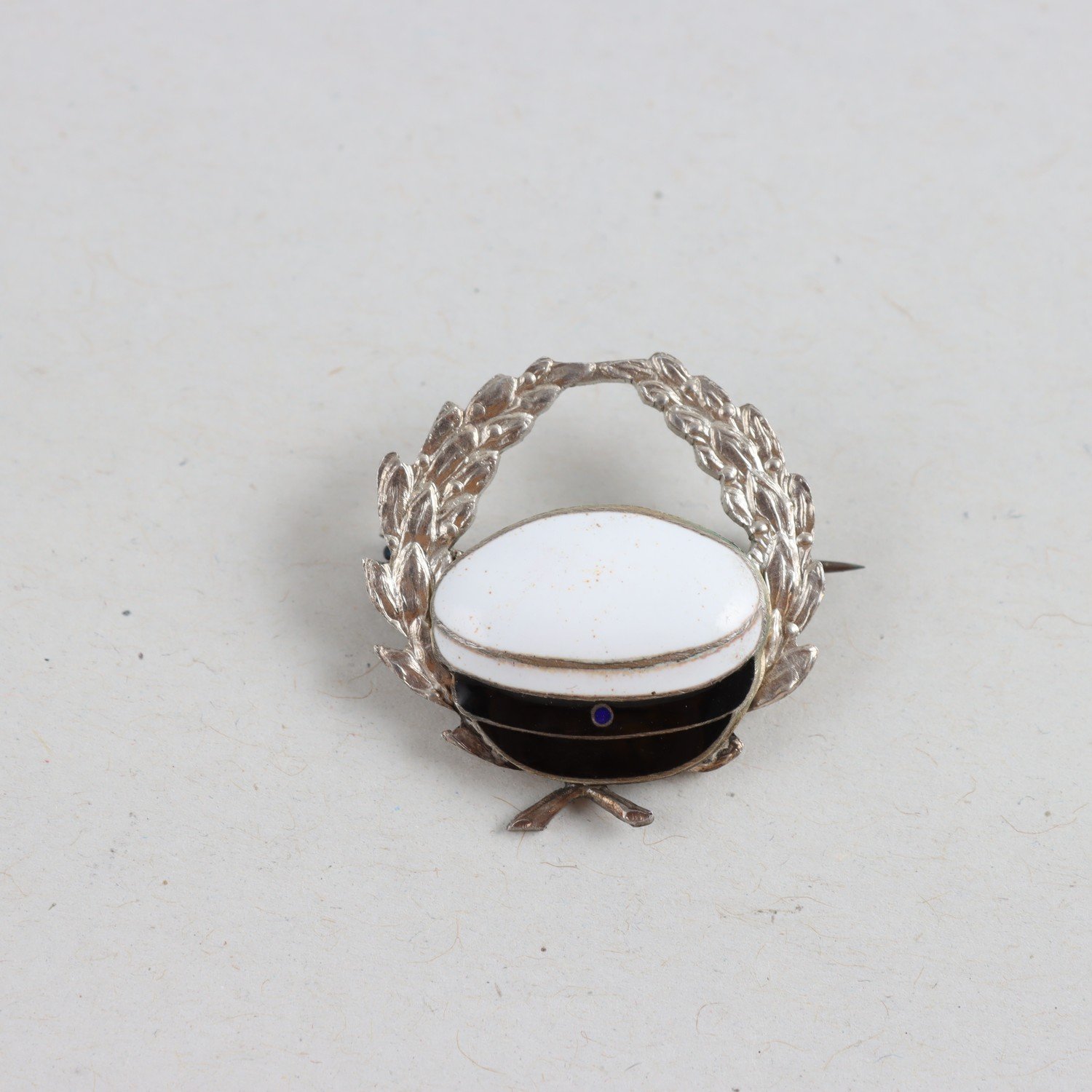 Brosch, Studenten, Silver, Vikt: 4,2cm