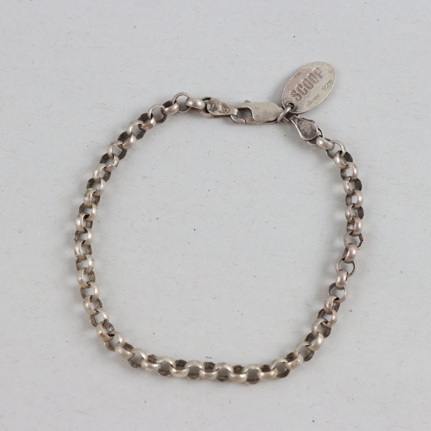 Armband, Silver, Scoop, Vikt: 7,6g