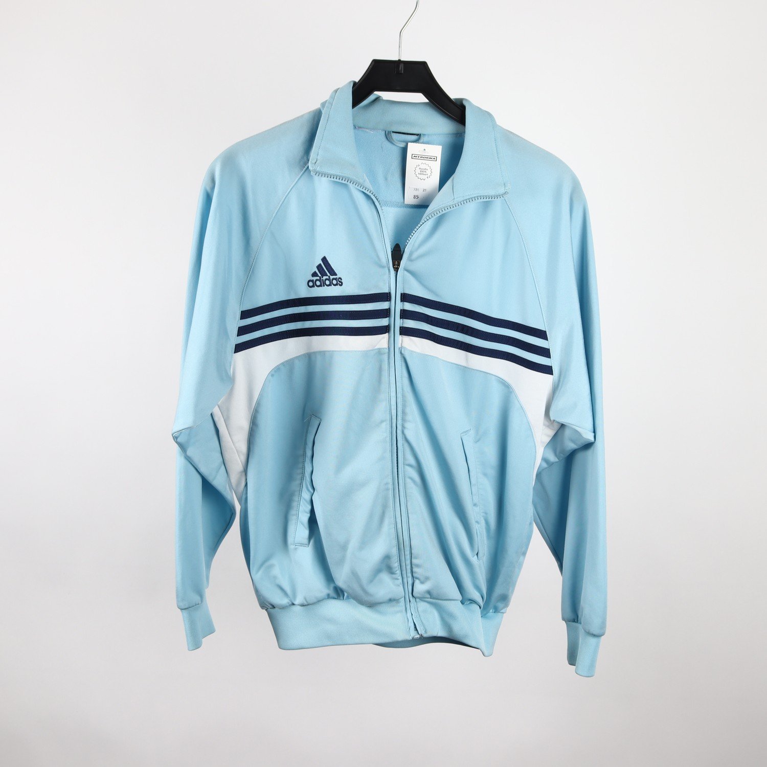 Sportjacka, Adidas, blå,stl ca. S/M