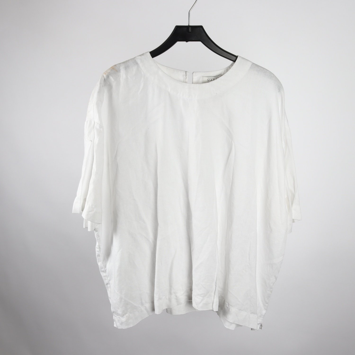 Blus, Masai, vit, lin, stl. XL