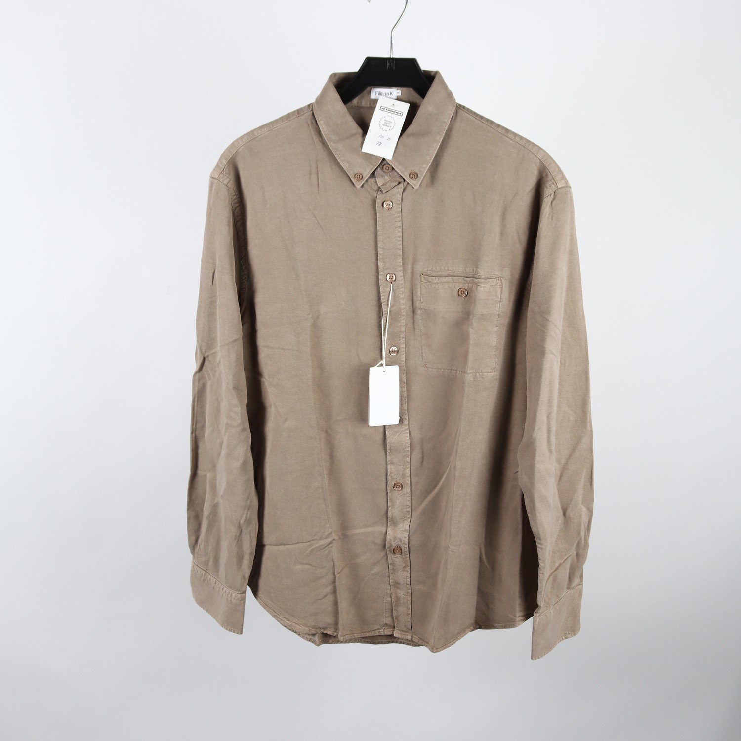 Skjorta, Filippa K, brunbeige, stl. 50