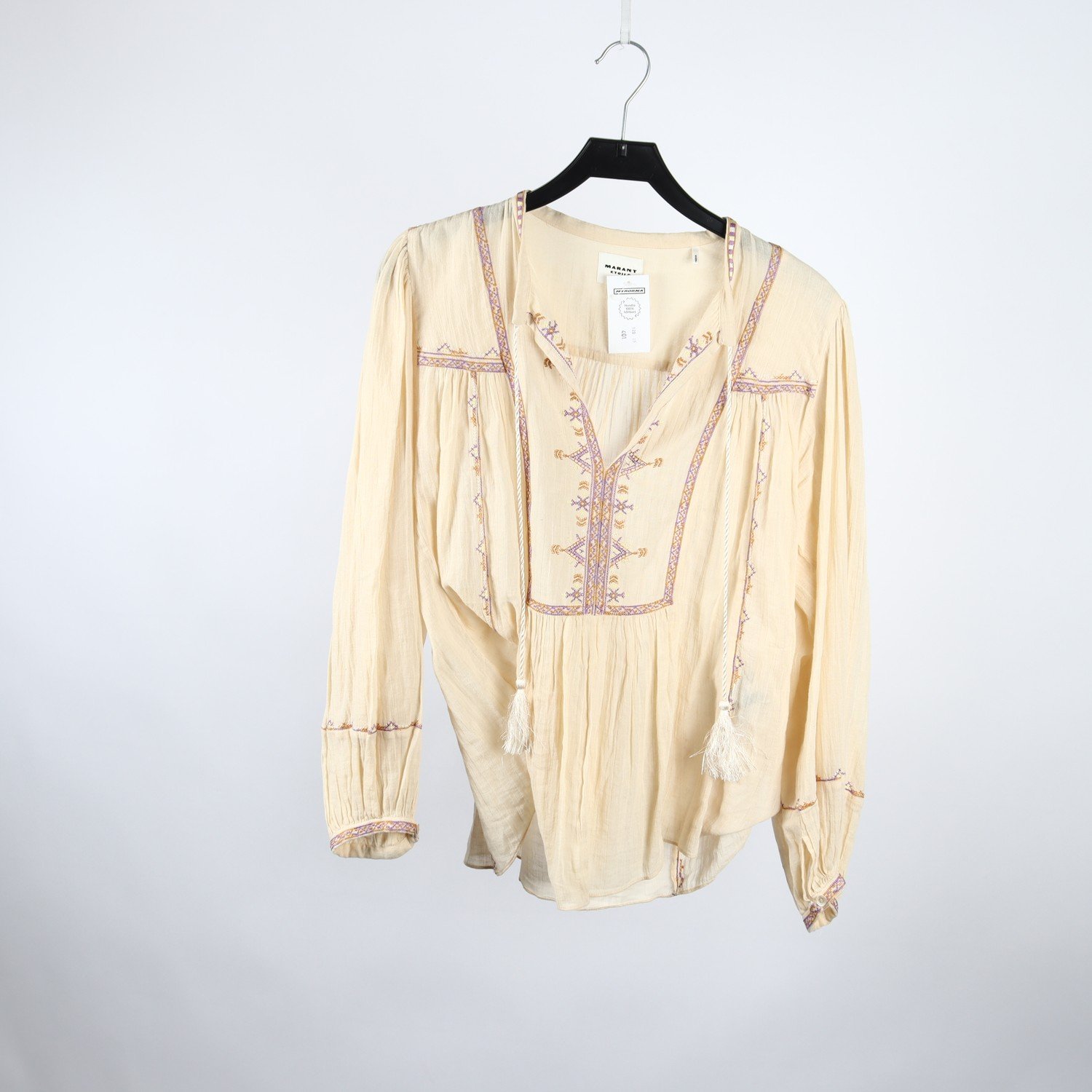 Blus, Marant Etoile, ljusgul, stl. 38
