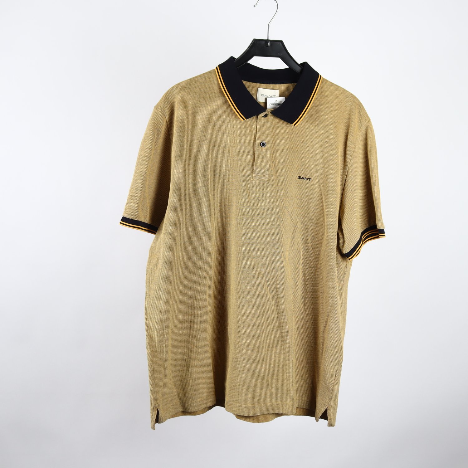 Tröja, Gant, gul, blå, stl. 2XL