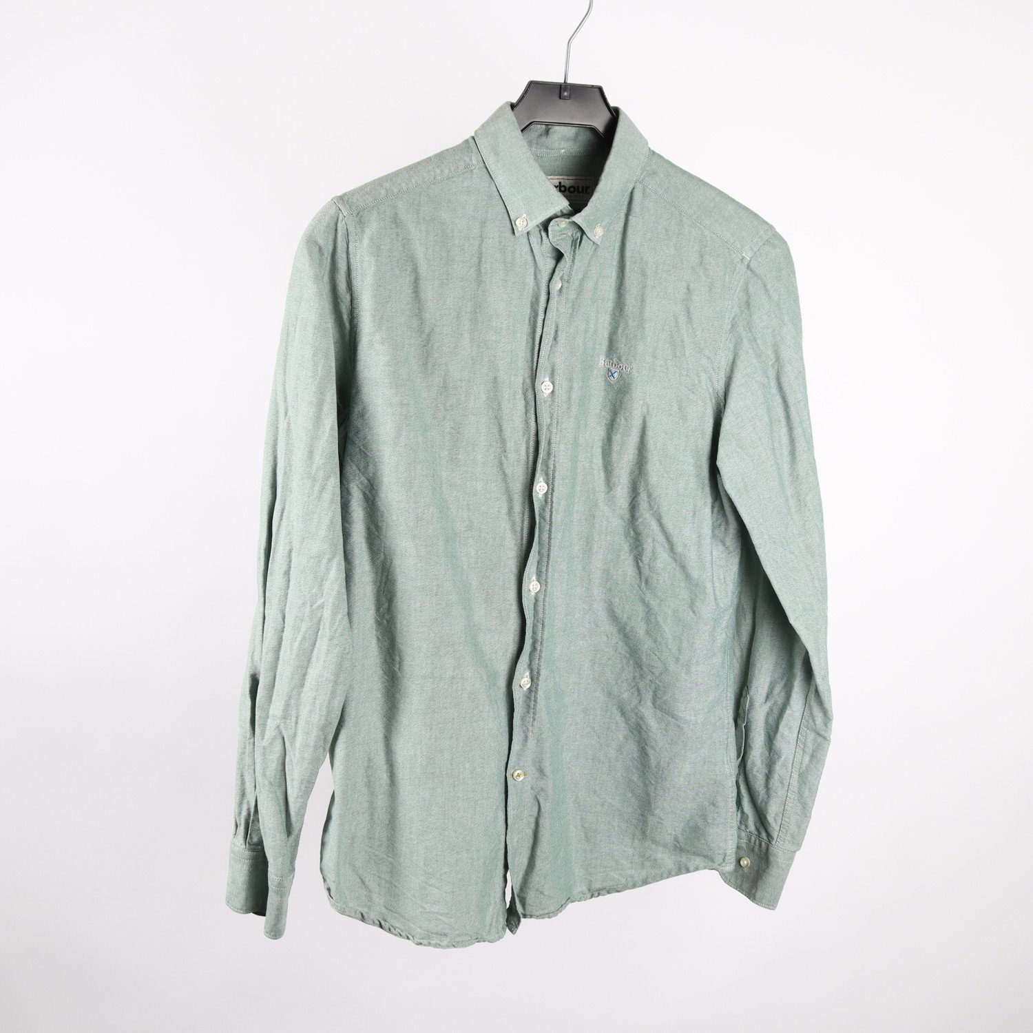 Skjorta, Barbour, grön, stl. S