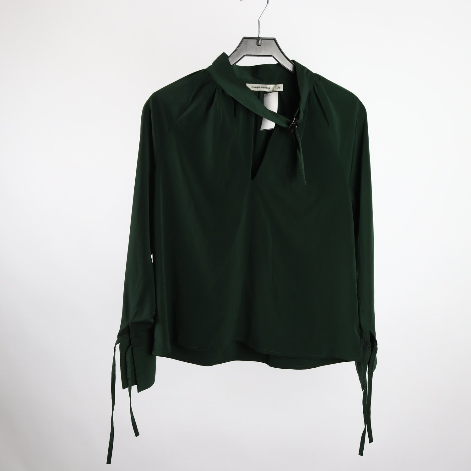 Blus, Carin Wester, grön, stl. 36