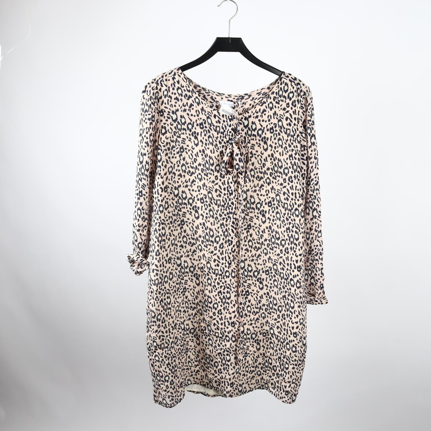 Klänning, Second Female, svart, beige, stl. L