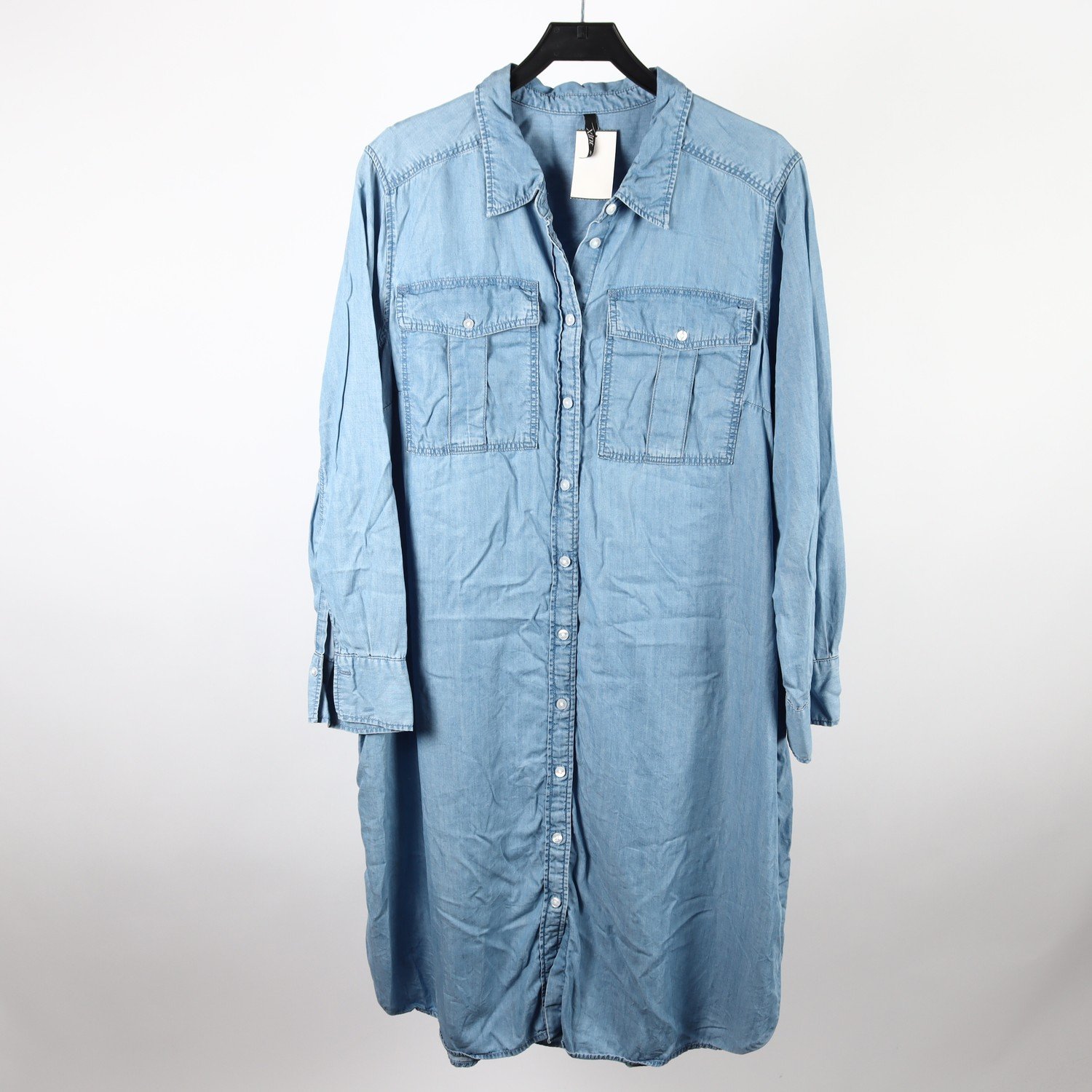 Jeansklänning, Xlnt, blå, stl. XL