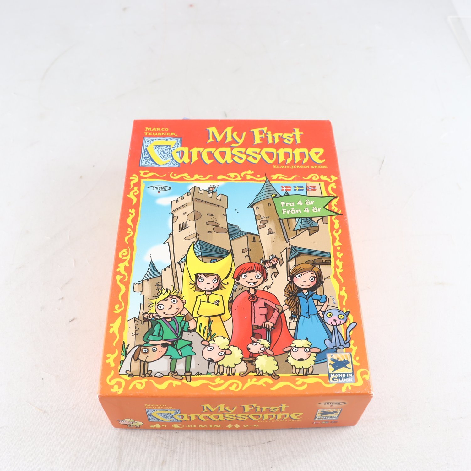 Spel, My first carcassonne.