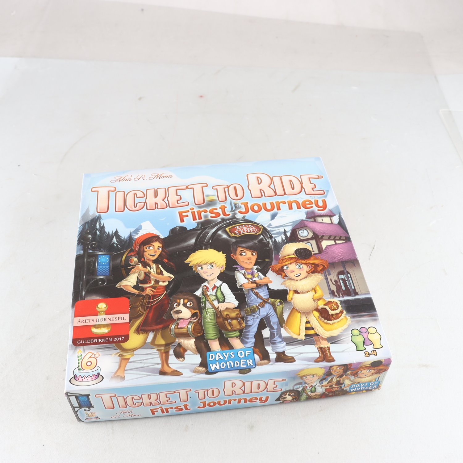 Spel,Ticket to ride, first journey.